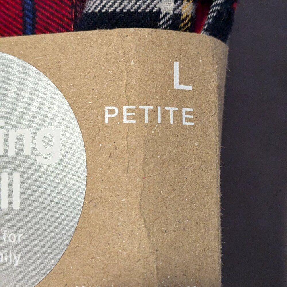 Gap Body Flannel PJ Set Large Petite 100% Cotton  NWT - Picture 11 of 11